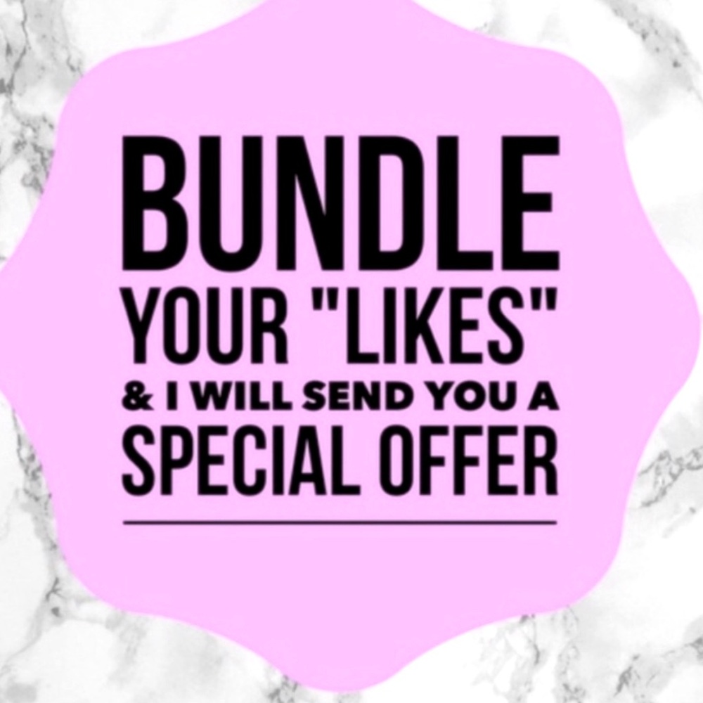 Bundle your likes ❤️❤️❤️